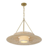 Juniper 29.5'' Soft Gold Chandelier by Crystorama