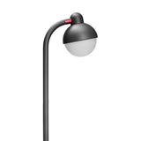 Jolly Trolley Lighted Bar Cart - Anthracite, lamp detail