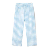 JUNA Barbara Lounge Pants - S/M / Light Blue/White