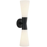 Jameson Wall Sconce Small Matte Black By Matteo
