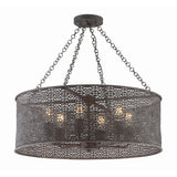 Jasmine Chandelier 25'' Forged Bronze