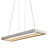 Jasmine Linear Suspension - Silver Leaf by Corbett