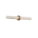 Javelin Vanity Light By Modern Forms, Size: Medium, Finish: Aged Brass, , | Casa Di Luce Lighting