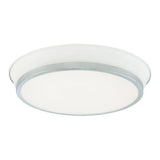 Jaxx Ceiling Mount 15 Inch White + Chrome
