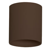 Jaya Ceramic Flush Mount Brown By Geo Contemporary