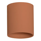 Jaya Ceramic Flush Mount Terracotta By Geo Contemporary