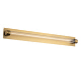 Jedi Vanity Light By WAC Lighting Medium AB Finish Side View