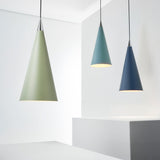 Jeena B Suspension By Zava Luce, Finish: Matte Sage Green / Matte Artic Green / Matte Ocean Blue