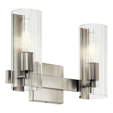 Jemsa Vanity Light 2 Lights Brushed Nickel By Kichler
