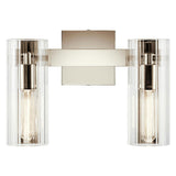 Jemsa Vanity Light 2 Lights Polished Nickel By Kichler With Light