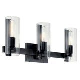 Jemsa Vanity Light 3 Lights Black By Kichler