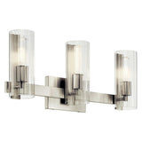 Jemsa Vanity Light 3 Lights Brushed Nickel By Kichler