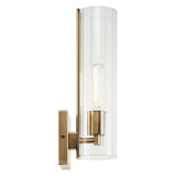 Jemsa Wall Sconce Champange Bronze By Kichler Side View