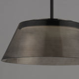 Jensen LED Pendant Black Smoke By ET2 - Detailed View
