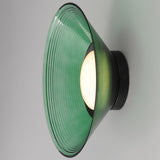 Jensen Wall Sconce Black Green By ET2 - Side View1