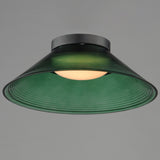 Jensen Wall Sconce Black Green By ET2 - With Light