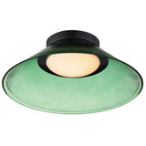Jensen Wall Sconce Black Green By ET2