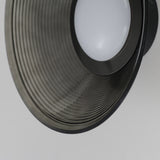 Jensen Wall Sconce Black Smoke By ET2 - Detailed View