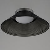 Jensen Wall Sconce Black Smoke By ET2 - Front View