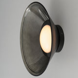 Jensen Wall Sconce Black Smoke By ET2 - Side View1