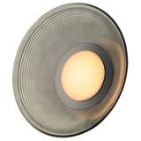 Jensen Wall Sconce Black Smoke By ET2 - Side View