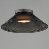 Jensen Wall Sconce Black Smoke By ET2 - With Light