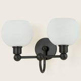 Jerica Bath and Vanity Light 2 Lights Old Bronze By Mitzi - Side View2