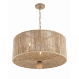 Jessa Chandelier 24'' Burnished Silver