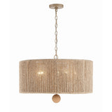 Jessa Chandelier 24'' Burnished Silver