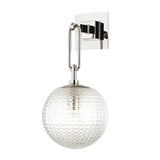 Jewett Wall Sconce - Polished Nickel by Hudson Valley