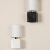 Joey Wall Sconce Black By Mitzi Lifestyle View