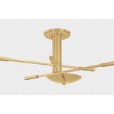 Johnson Semi Flush by Hudson Valley