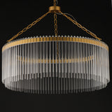 Jolie Chandelier Medium Natural Aged Brass By Maxim Lighting - Front View