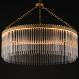 Jolie Chandelier Medium Natural Aged Brass By Maxim Lighting - With Light1