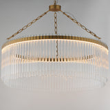 Jolie Chandelier Medium Natural Aged Brass By Maxim Lighting - With Light