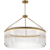 Jolie Chandelier Medium Natural Aged Brass By Maxim Lighting