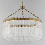 Jolie Chandelier Small Natural Aged Brass By Maxim Lighting - With Light
