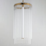 Jolie Foyer Pendant Natural Aged Brass By Maxim Lighting - Front View