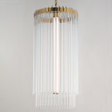 Jolie Foyer Pendant Natural Aged Brass By Maxim Lighting - With Light