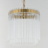 Jolie Pendant Light Natural Aged Brass By Maxim Lighting - Front View