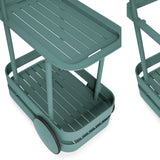 Jolly Trolley Lighted Bar Cart Dark Sage By Fatboy Detailed View1