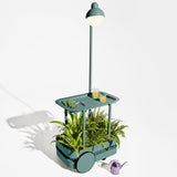 Jolly Trolley Lighted Bar Cart Dark Sage By Fatboy With Light