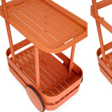 Jolly Trolley Lighted Bar Cart Tangerine By Fatboy Detailed View