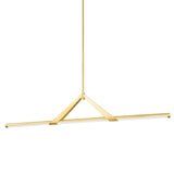 Jonas Linear Suspension - Aged Brass by Hudson Valley