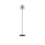 Jube Floor Lamp by Vistosi, Finis: Matte Black, Color: Amethyst, ,| Casa Di Luce Lighting
