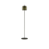 Jube Floor Lamp by Vistosi, Finis: Matte Black, Color: Old Green, ,| Casa Di Luce Lighting