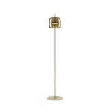 Jube Floor Lamp by Vistosi, Finis: Matte Gold, Color: Burned Earth, ,| Casa Di Luce Lighting