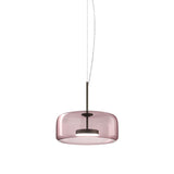 Jube_Pendant_Light_by Vistosi, Size: Large, Finis: Matte Black, Color: Amethyst, ,| Casa Di Luce Lighting