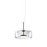 Jube_Pendant_Light_by Vistosi, Size: Large, Finis: Matte Black, Color: Crystal, ,| Casa Di Luce Lighting