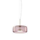 Jube_Pendant_Light_by Vistosi, Size: Large, Finis: Matte Gold, Color: Amethyst, ,| Casa Di Luce Lighting